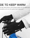 Outdoor Winter Riding Gloves Warm Touchscreen Wear Resistant Non-slip Zipper Cycling Motorcycle Gloves Men Hiking Working