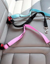 Adjustable Pet Cat Dog Car Seat  Belt Pet Seat Vehicle Dog Harness Lead Clip Safety Lever Traction Dog Collars Dogs Accessoires