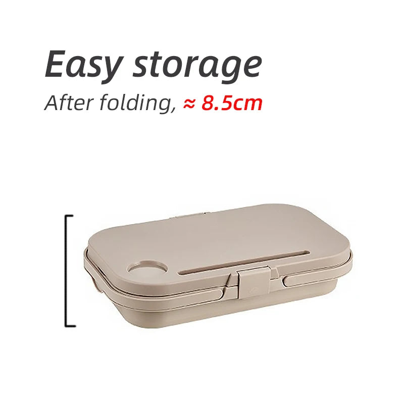 Outdoor Storage Box Folding Table Camping Foldable Hand Basket Picnic Car Trunk Barbecue Gathering Waterproof Tableware