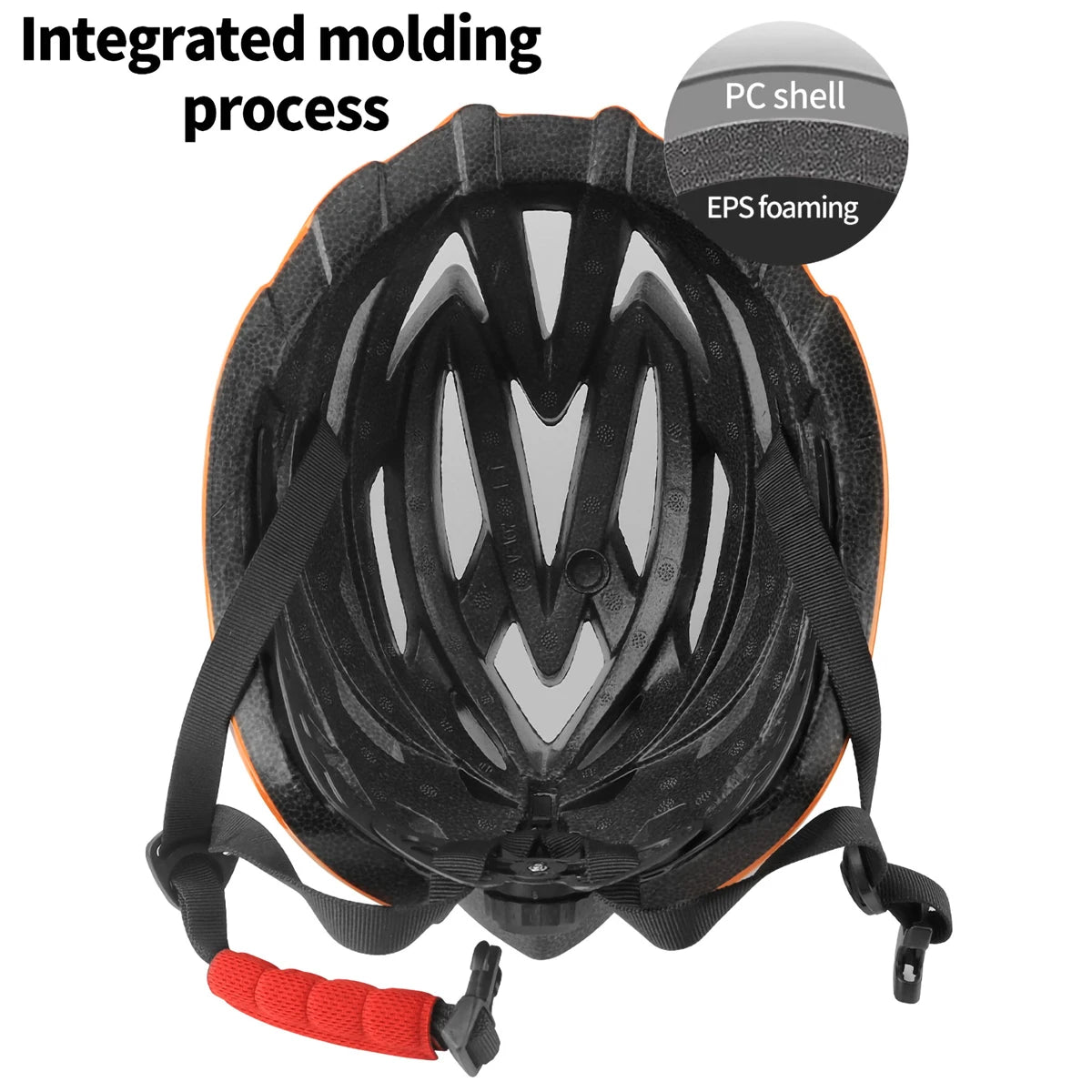Cycling Helmet With Protective Goggles For Road And Mountain Bike