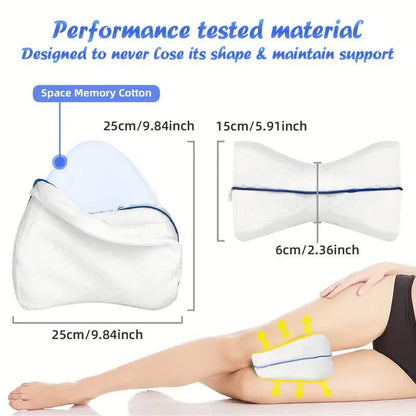 Foam Memory Cotton Bed Leg Pillow Thigh Pad Household Memory Sleep Orthopedics Sciatica Pad Hip Body Joint Backache Relief