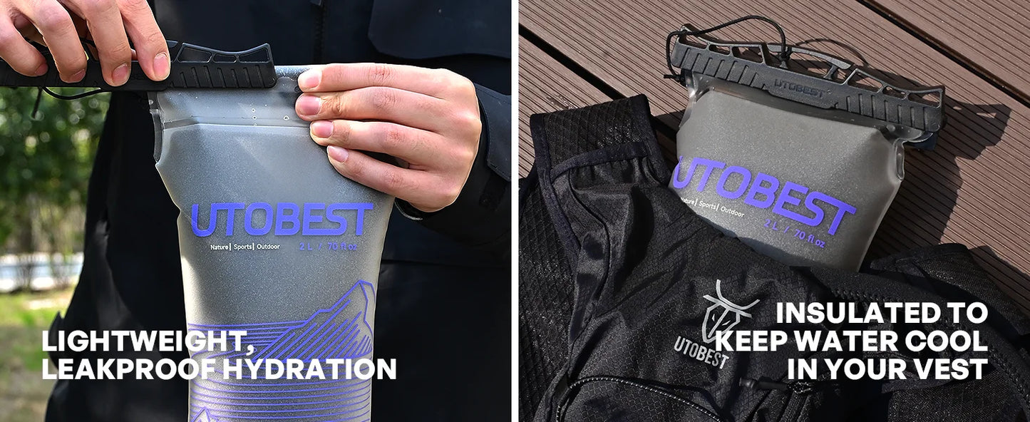 2L/3L Insulated Water Bladder Hydration Reservior Thermal Insulation Water Storage Bag