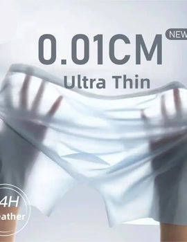 3-Pack Ultra-Thin 120S Ice Silk Men’s Breathable Boxer Shorts