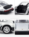 1/36 Scale Porsche 911 Turbo Toy Car Model Alloy Diecast Retro Racing with Pull Back Scale Model Car Toy for Boy Gift Collection