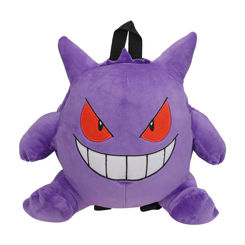 Kawaii Pokemon Plush Backpack Soft Cartoon Shoulder Bag