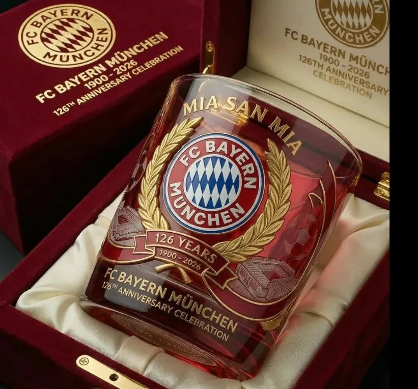 Football Whiskey Glass Soccer Fan Collectible Drinking Tumbler 300ml