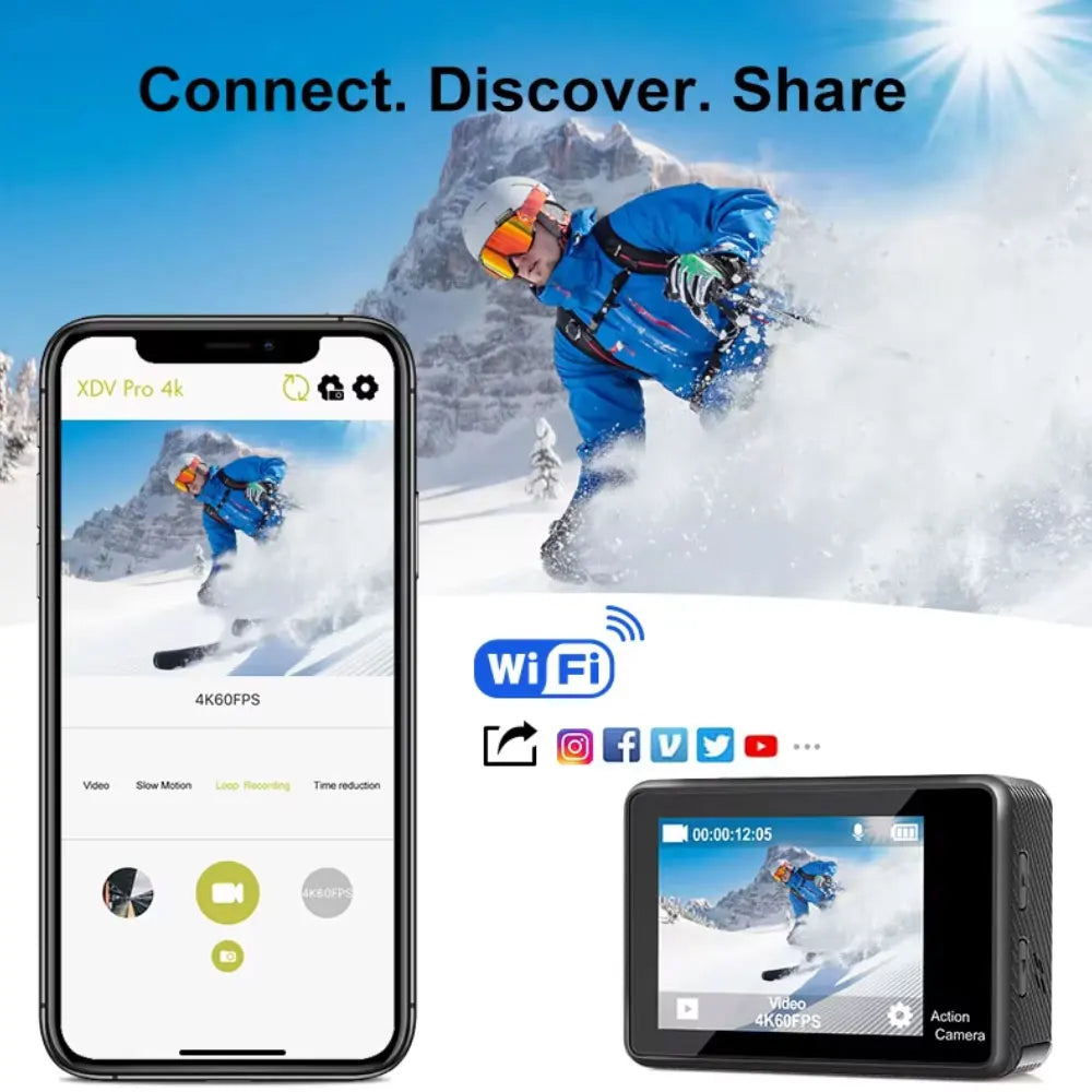 5K Action Camera 4K 60FPS 2