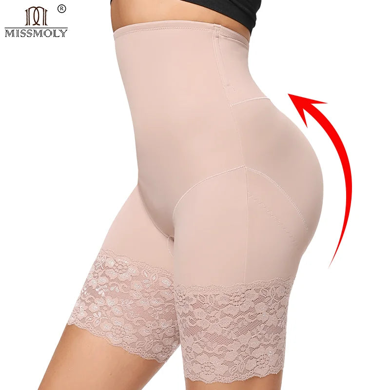 Women Butt Lifter Shapewear Control Panties Lace Seamless Tummy Slimming Underwear Shaper Waist Trainer Lingerie