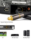 Coaxial SPDIF Cable Dolby 7.1 Soundbar 5.1 Digital Optical Audio Cable Toslink Fiber Cable for Amplifiers Player Xbox 360