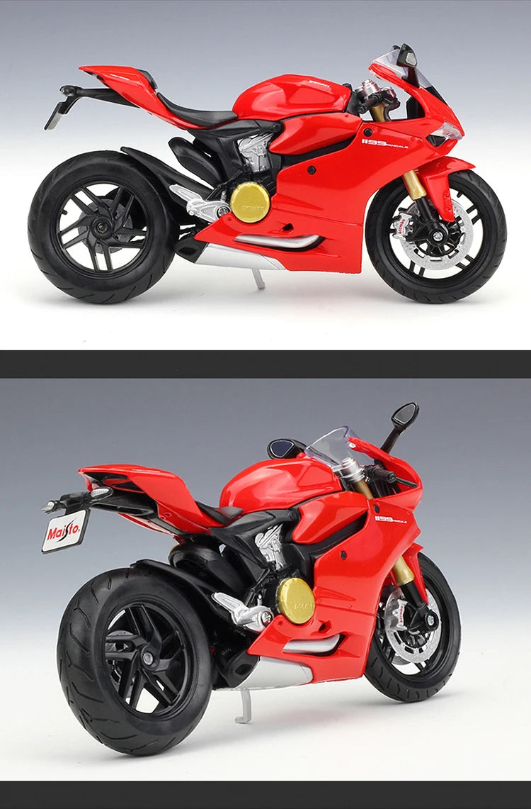 1 12 Scale Ducati 1199 Panigale Diecast Motorcycle Model