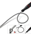Flexible Magnetic Pickup Tool 25Inch Flexible Bend-It Magnet Snake Pick-Up Bendable Retriever Stick for Garbage/Keys/ Bolts,Nuts