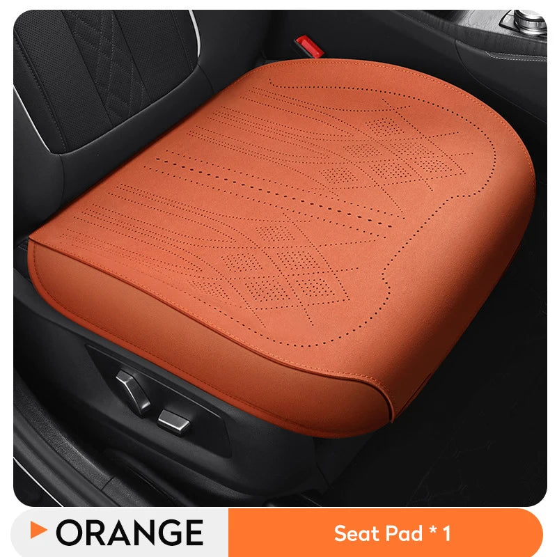Universal Flip Fur Car Seat Cover Sweatproof Breathable Car Seat Cushion Thin Anti-slip Auto Seat Mat Pad Car Interior Accessory