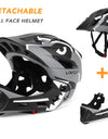 Detachable Full Face Bike helmet 's Sports  Cycling mtb Motorcycle Skateboarding Roller Skating Helmet