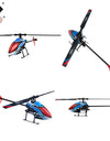 WLtoys XKS RC Helicopters K127 6-Aixs Gyroscope 2.4G 4CH Single Blade Propellor Gyro Mini RC Helicotper for Gift RC Toy V911
