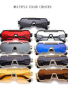 Heavy Metal Steampunk Sunglasses For Men Square Vintage Punk Fashion Glasses