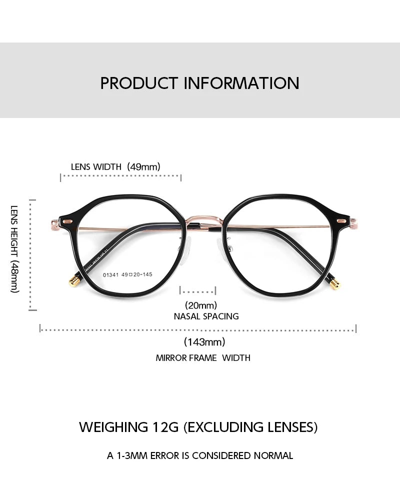 SANGCOO Ultra-light Fashion Flexible TR90 Eyewear Men Retro Round Decorative Optical Prescription Eyeglasses Frame WomenG01341