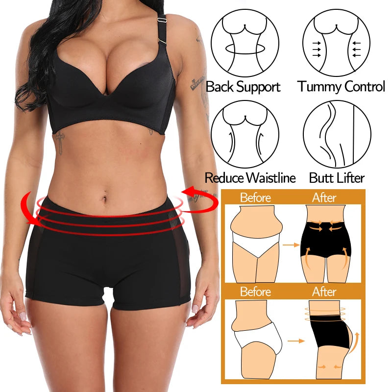 Butt Lifter Shaper Panties Underwear Briefs for Women Body Shaper Ass Push Up Panty Buttock Open Hip Booty