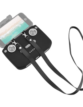 Shockproof Anti-scratch Silicone Case with Neck Strap For DJI Mini 3 / 3 Pro / Mavic 3 / Air 2S / Mini 2 Remote Control