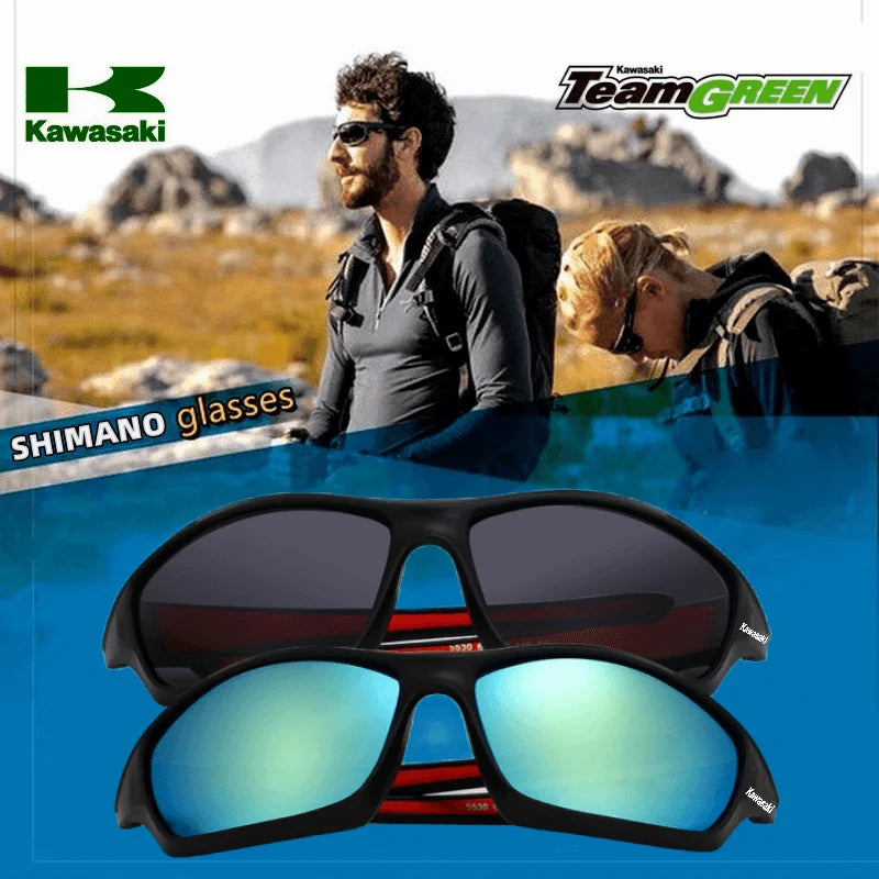 Motorcycle Glasses Men's Driving Camping Hiking Fishing Polarized Sunglasses Outdoor Sports UV400 Bicycle Glasses