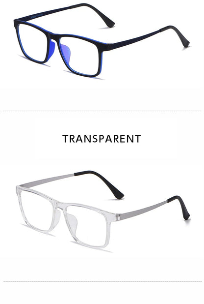 HONGMEI Ultralight Titanium Alloy TR90 Myopia Glasses Retro square Optical Prescription Eyeglasses Frame Men And Women