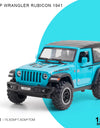 1:32 Jeep Wrangler Rubicon Alloy Off Road Diecast Model Hight Simulation Sound Light  Toy Collect Hobby Model Ornaments Gift
