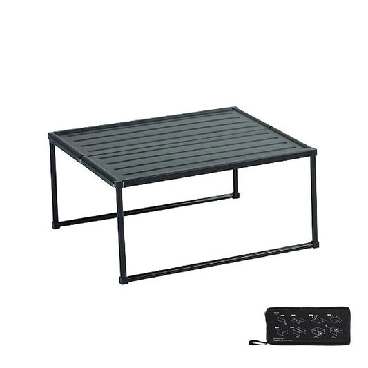 Outdoor Folding Multifunctional Table Picnic Camping Desk Portable Aluminum Small Table Windshield Picnic