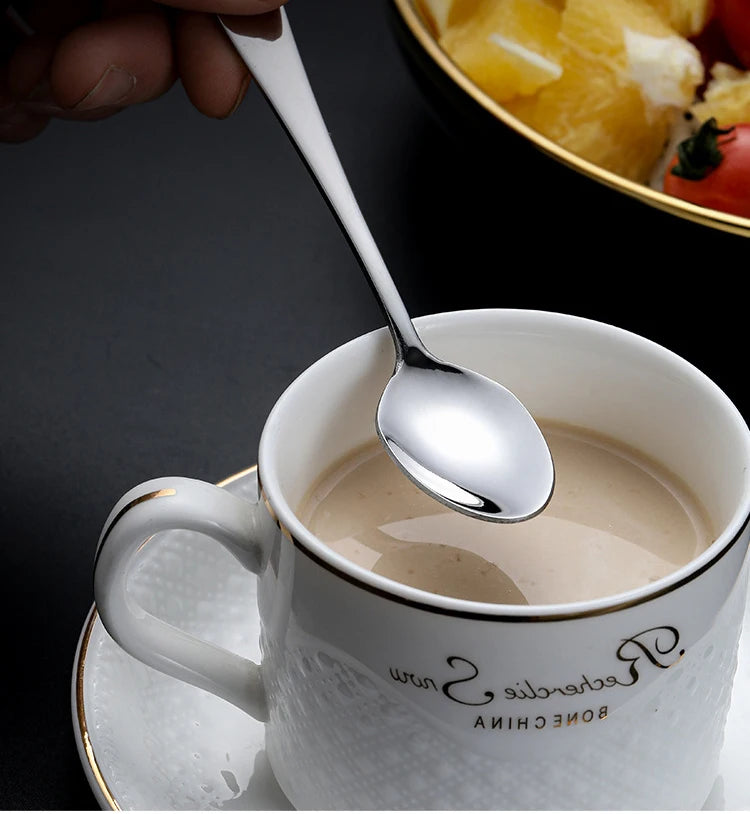 European Swan Tableware Holder Stainless Steel Spoon and Fork Base Elegant Utensil Stand Home Decor and Kitchen Organization