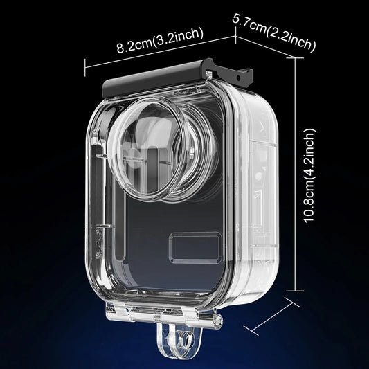 45 Metre Waterproof Diving Housing for GoPro MAX2 Camera
