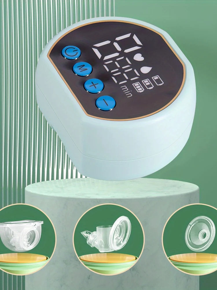 Wearable Intelligent Sucker Silent High Suction Electric Breast Sucker USB Charging Is A Must-have for Traveling Accessories