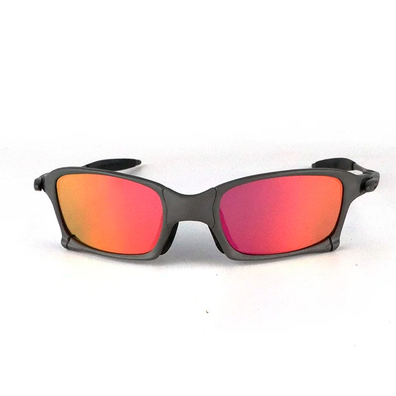 Metal Polarized Sunglasses UV400 Cycling Fishing Eyewear
