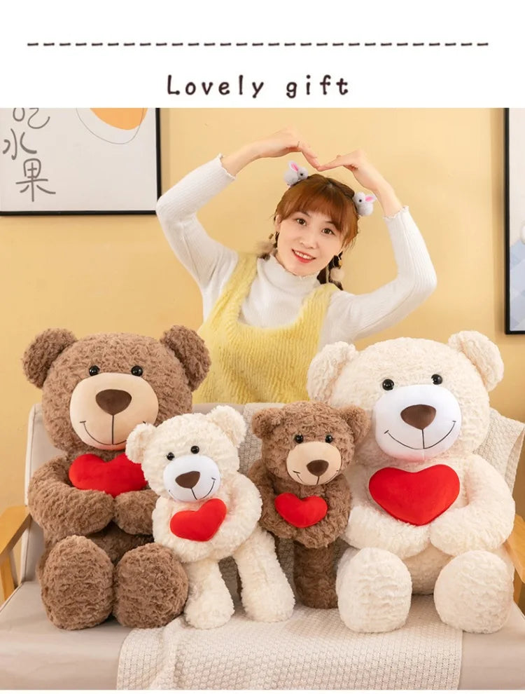 90cm High Quality Teddy Bear Care Bear Kawaii Plush Doll Soft Stuffed Animal Plush Toy Pillow Kids Girls Valentine Birthday Gift