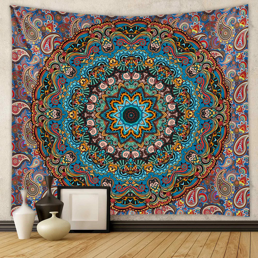 Bohemian Tapestry Room Decor Backdrop Cloth Instagram-Style Hanging Cloth Mandala Tapestry Home Decor