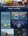 R03 Smart Ring Men Women, Battery Life 39 Days, Health Monitor, IP68 & 5ATM Waterproof, Multi-sport Mode
