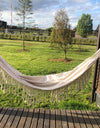 Hammock Large Brazilian Macrame Fringe Double Deluxe Hammock Swing Net Chair Outdoor Hanging Hammock Swings