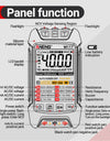 Capacitor Tester Resistance Current Voltage Multimetro 4000 Counts Instruments Meter Multimeters NCV Backlight Tools