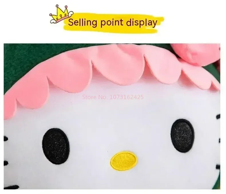 Cartoon Dinosaur Kitty Plush Pillow Soft Stuffed Doll