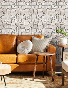 3D Wall Stickers, Self-adhesive Faux Stone Wall Panels, Peel and Stick Tile Backsplashes for Bathroom Kitchen,  30 x 30 cm