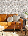 10pcs 3D Faux Stone Wall Panels, Self-adhesive Tile Stickers for Living Room, TV Background, Water and Mold Resistant, 30x30cm