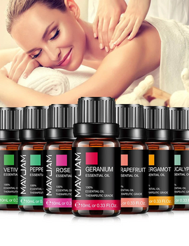 Pure Essential Oils,Massage Oil,Humidifier,Diffuser,Candle Making,Air Freshener