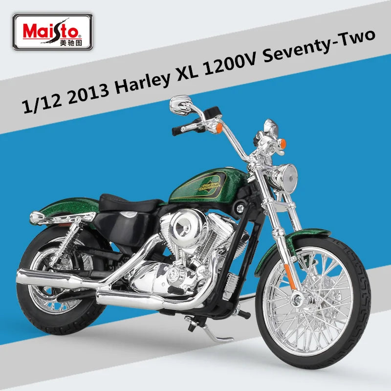 Diecast Harley Street Glide Special 2015 Motorcycle Model 1 to 12 Scale