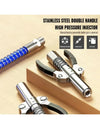 Grease Gun Coupler 10000 PSI NPTI/8 High Pressure Grease Nozzle Oil Pump Car Syringe Lubricant Tip Repair Accessories Lubricant