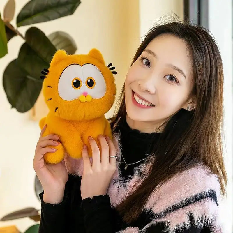 Garfield Stuffed Plush Doll Kawaii Plushie Toy Cartoon Anime Cat Plush Decoration Gift