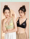 Women’s Lace Transparent Rabbit Ears Push-Up Bra – Soft, Thin, Wire-Free Bralette