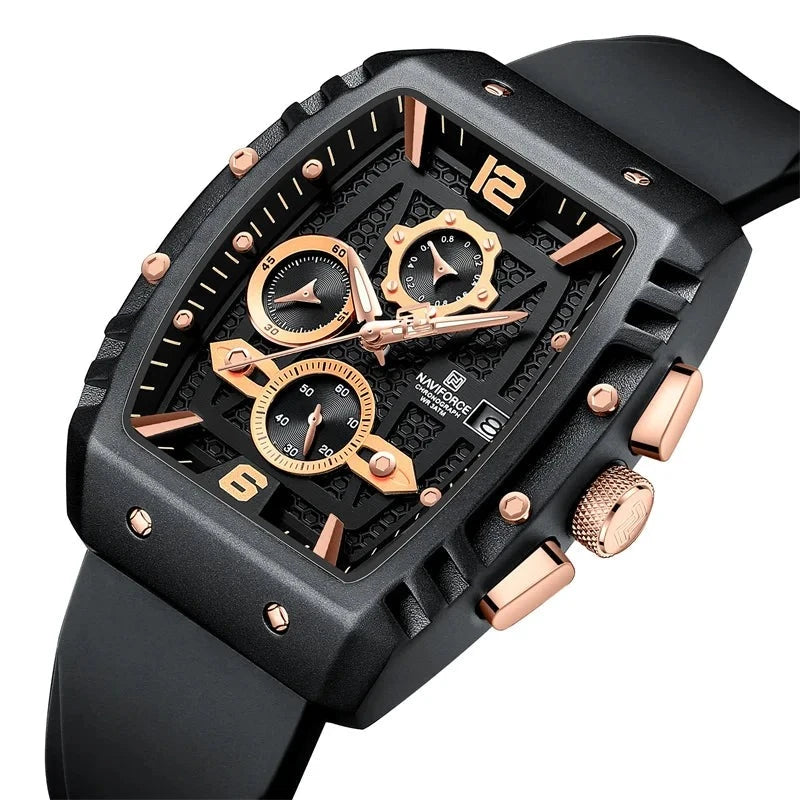 Watches Silicone Band Military Quartz Wristwatches Fashion Waterproof Clock Relogio Masculino