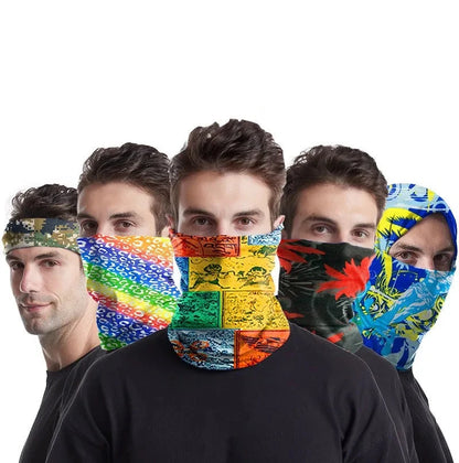 Magic Bandana Hiking Cycling Scarves Headband Polyester Balaclava Fashion Neck Cover Fishing Face Mask