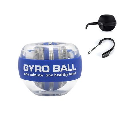 Gyroscopic Power Trainball Autostart Range Gyro Power Wrist Ball with LED Lights Arm Hand Muscle Force Trainer Fitness Equipment