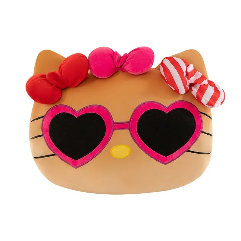 Black Cat Character Plush Stuffed Doll Pillow Toy