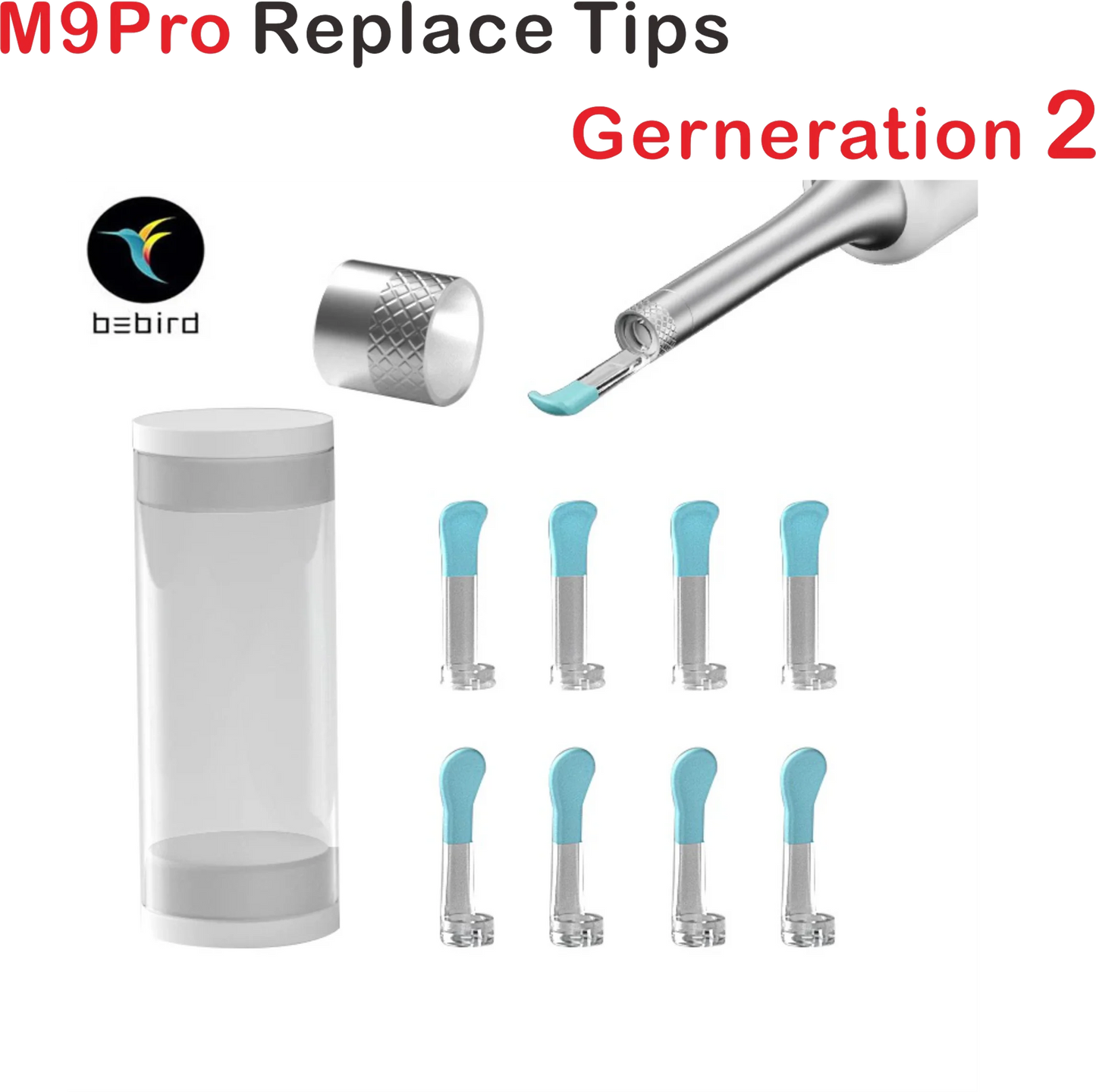 M9Pro Generation 1,2,3 Replace Ear tips Accessory