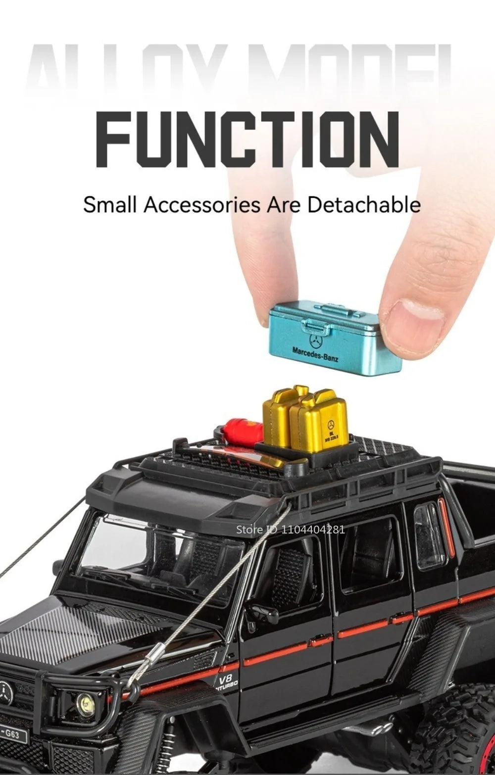 1:24 G63 G550 Diecast Alloy Miniature Model Toys Cars Sound Light Pull Back Doors Opened Off-road Vehicles Boys Birthday Present