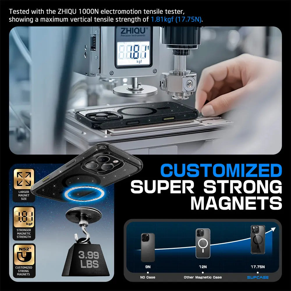 For iPhone 16 Pro Max Case with Camera Control Capture Button UB Mag Slim Shockproof  MagSafe Phone Case Cover